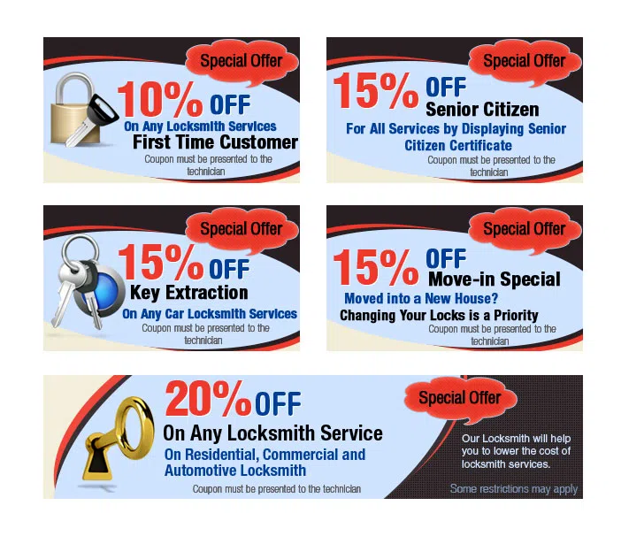 Tinley Park IL Locksmith Store Tinley Park, IL 708-632-5152 - coupon2-set-five